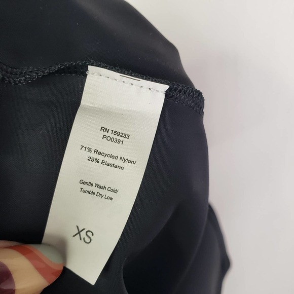 Parade Sleeveless Bodysuit‎ XS Black Thong Scoop Neck Tank - Picture 10 of 10